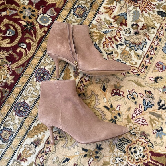 L’AGENCE Ankle Suede Booties Aimee - Picture 13 of 13